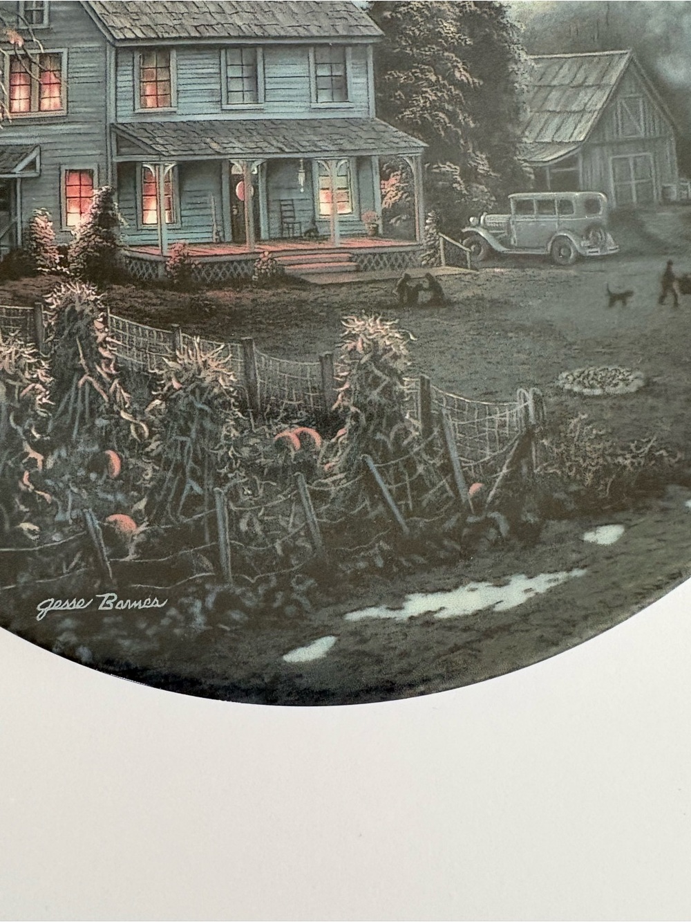 Vintage 1993 Bradford Exchange “October Radiance” Collector Plate #1 in Series - Picture 11 of 13